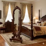 Singapore Full Length Teak Dressing Mirror