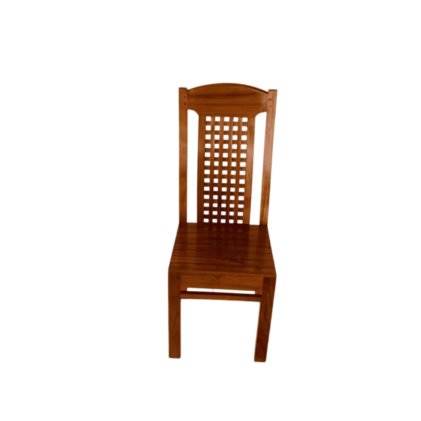 CheckWeave Acacia Dining Chair