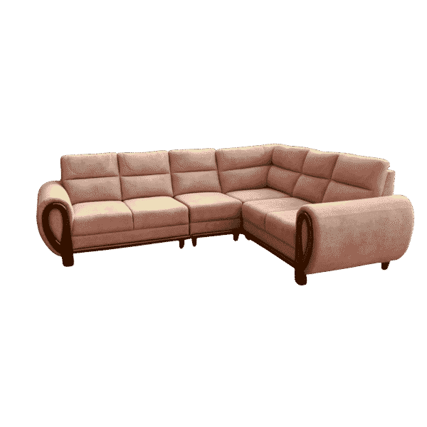 Redgum Full Cover Corner Sofa Set 2+2+1