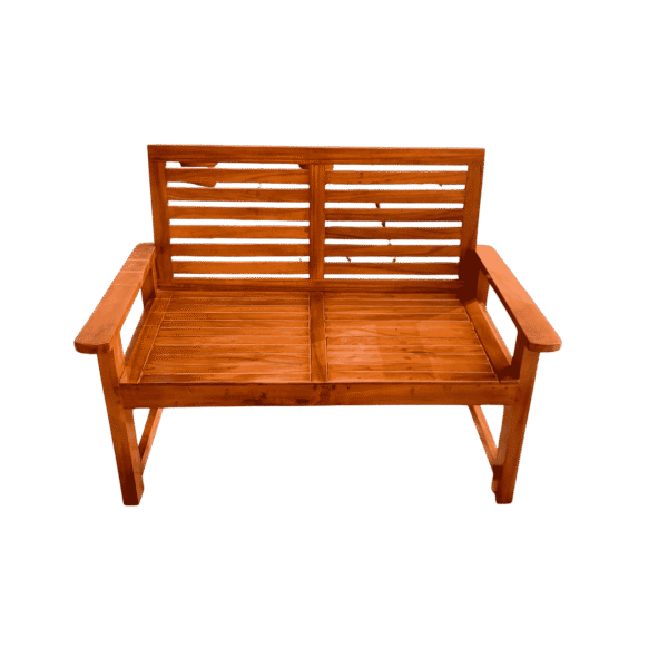 Horizen acacia 2 seater bench suitable for porch and backyard use