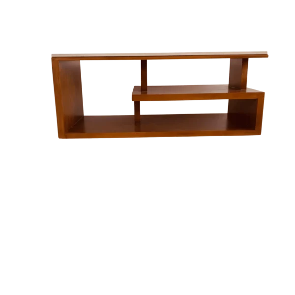 G Design HDF mahogany marble top teapoy