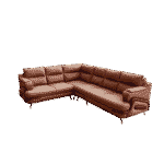 Lux Full Cover Corner Sofa Set 2+2+1