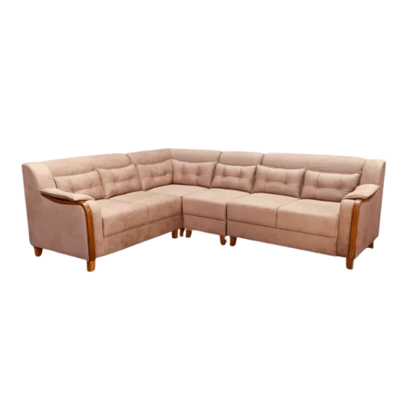 Russian Model Full Cover Corner Sofa Set 2+2+1