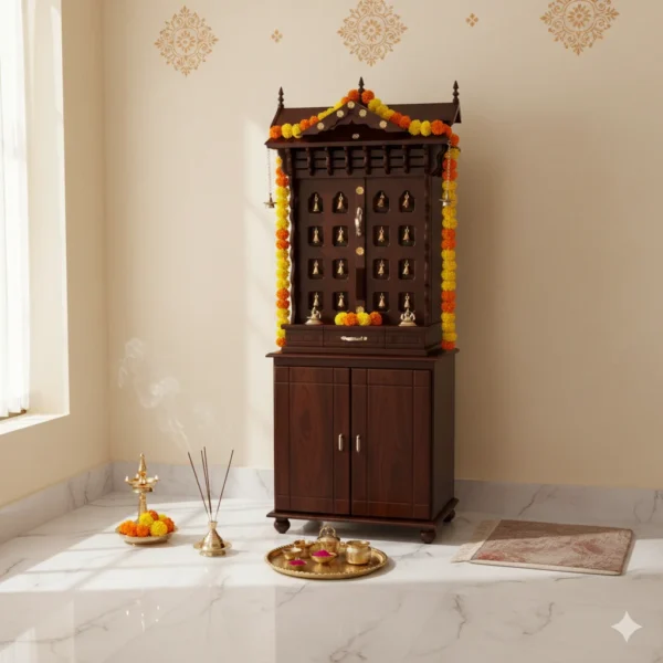 16 Bell Antique Vadakkumnathan Ambalam with Stand