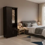 Diamond 2 Door Dressing Model Particle Board Almirah