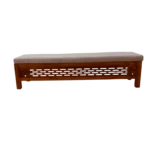 CNC Cushioned Teak Dining Bench