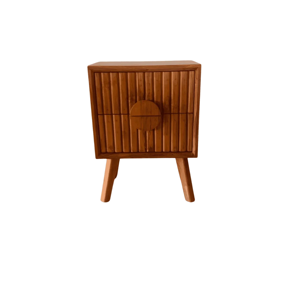 CircleArt Teak Ply Side Table