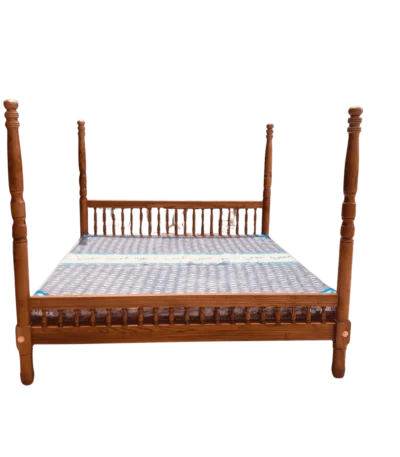 Kadachil Teak Cot 6ft King Size