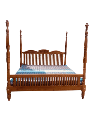 Mayookham Teak Cot 6ft King Size