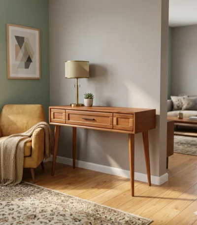 Chest Drawer Teak Side Table