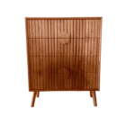 CircleArt 4 Drawer Teak Side Table