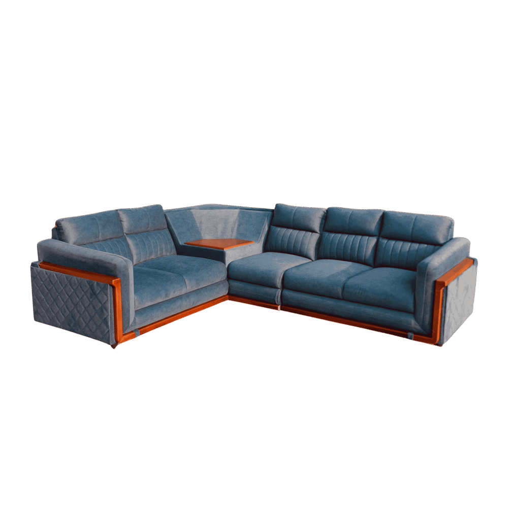 Oya Full Cover Corner Sofa Set 2+2+1