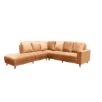 Gladys Full Cover Corner Sofa Set 2+2+1+Diwan