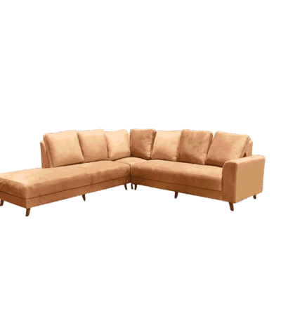 Gladys Full Cover Corner Sofa Set 2+2+1+Diwan