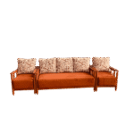 Royal Cane Teak Sofa Set 3+1+1
