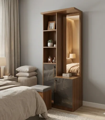 Lexi Ash Particle Board Dressing Table