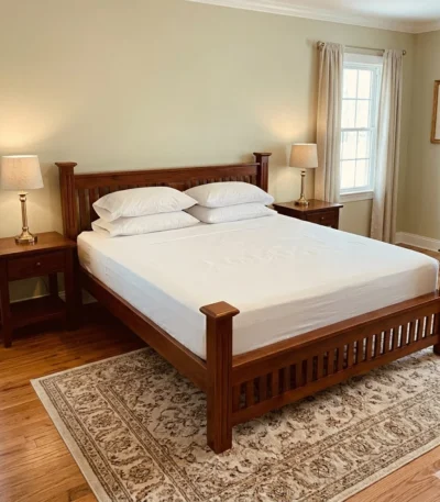 Reeper Teak Cot
