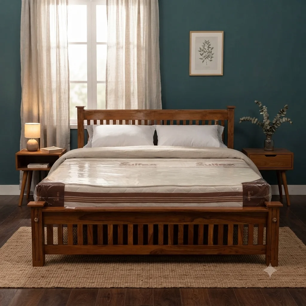 reeper teak cot