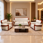 Grand Comfort Wooden Sofa Set