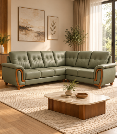 Majestic Full Cover Sofa Set