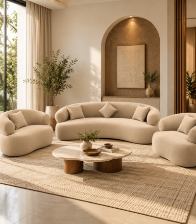 Bliss Full Cover Sofa Set