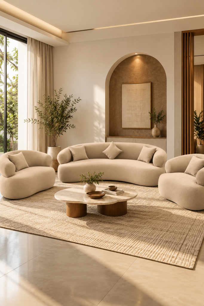 Bliss Full Cover Sofa Set