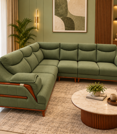 Monaco Full Cover Sofa Set